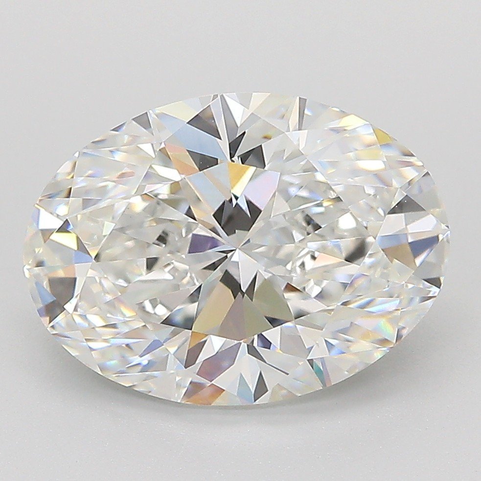 4.08 Carat Oval Lab Diamond