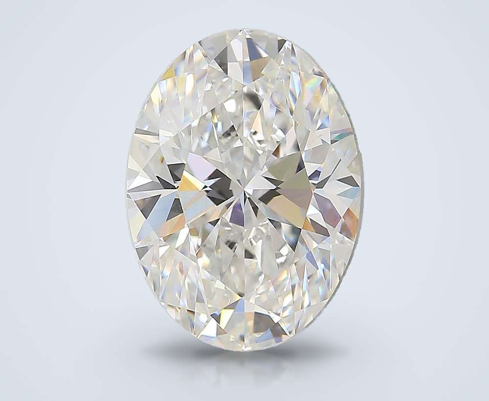 4.08 Carat Oval Lab Diamond