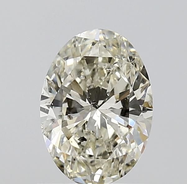1.00ct K SI2 Rare Carat Ideal Cut Oval Diamond