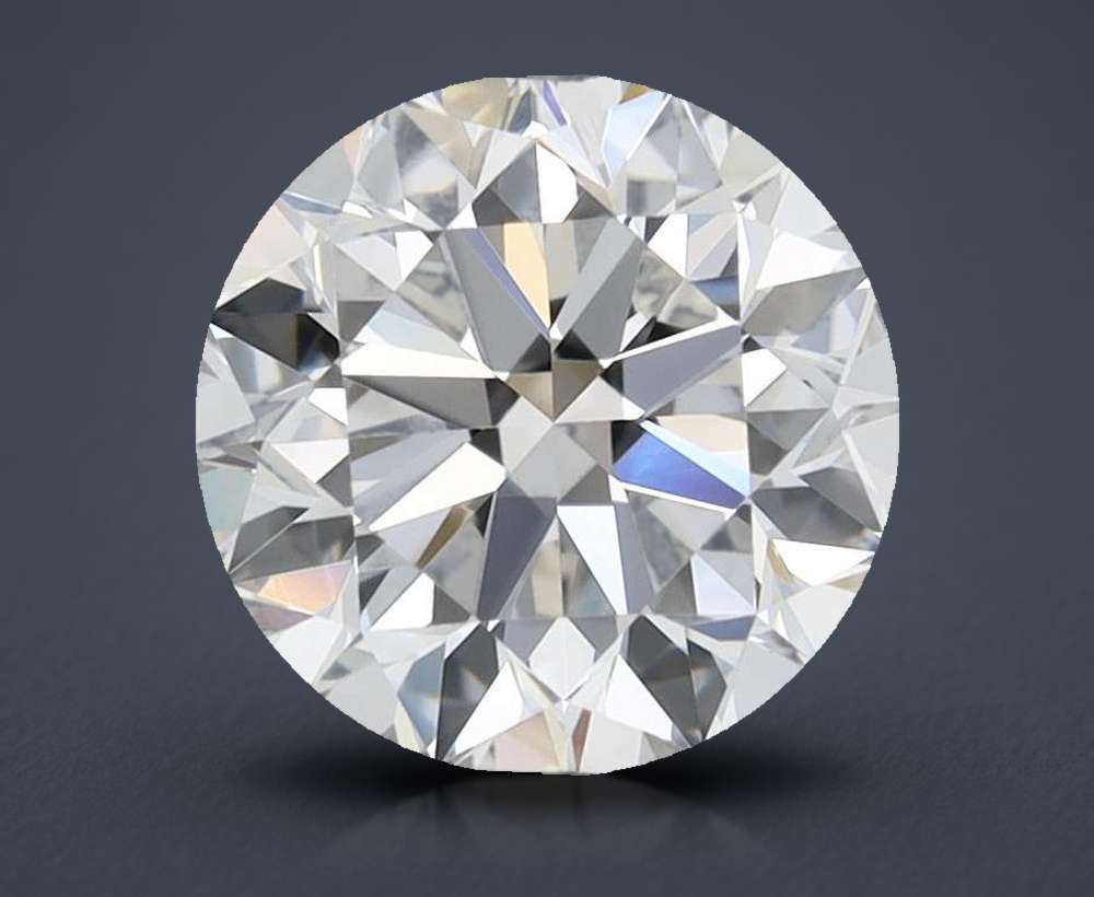 0.61 Carat Round Natural Diamond