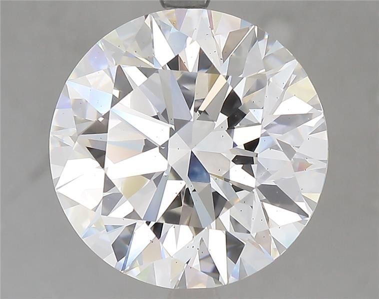 7.27ct E VS2 Rare Carat Ideal Cut Round Lab Grown Diamond