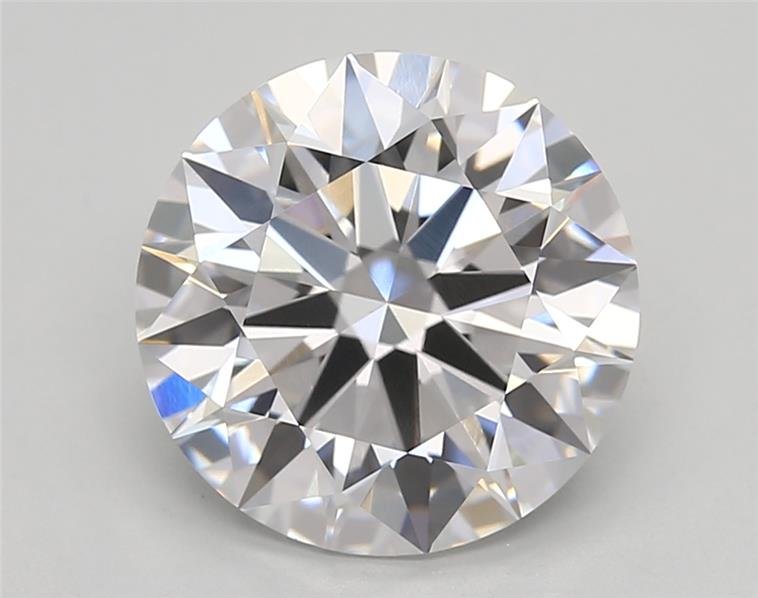 4.03ct D VVS2 Rare Carat Ideal Cut Round Lab Grown Diamond