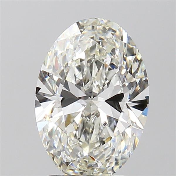 2.08ct H VS1 Rare Carat Ideal Cut Oval Lab Grown Diamond