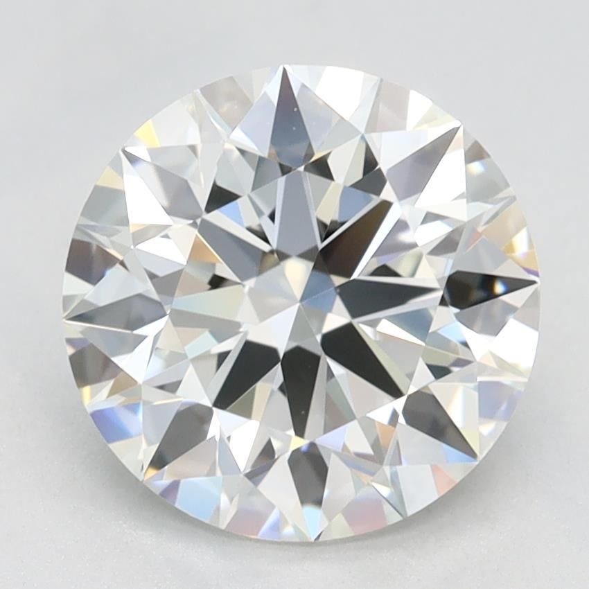 2.09ct H IF Rare Carat Ideal Cut Round Lab Grown Diamond