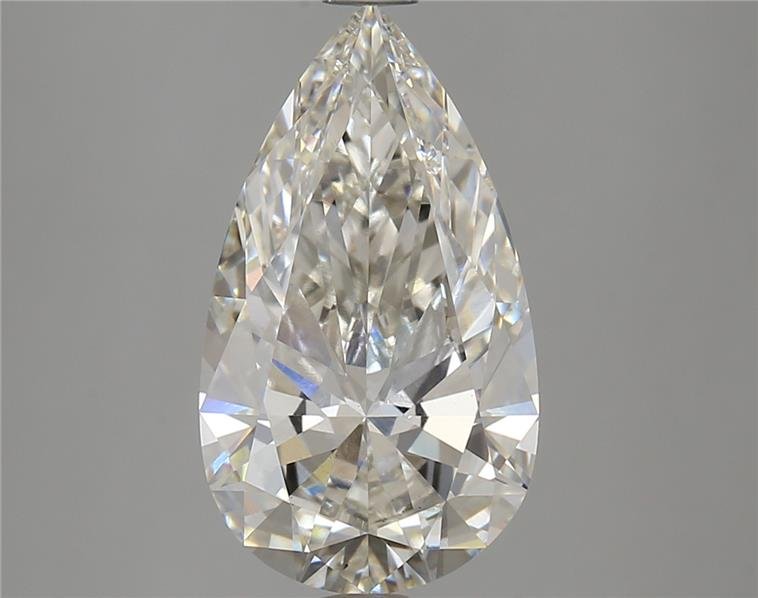 2.88ct H VS1 Rare Carat Ideal Cut Pear Lab Grown Diamond