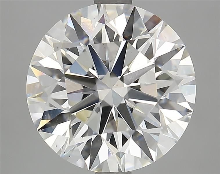 4.50ct I VS2 Rare Carat Ideal Cut Round Lab Grown Diamond