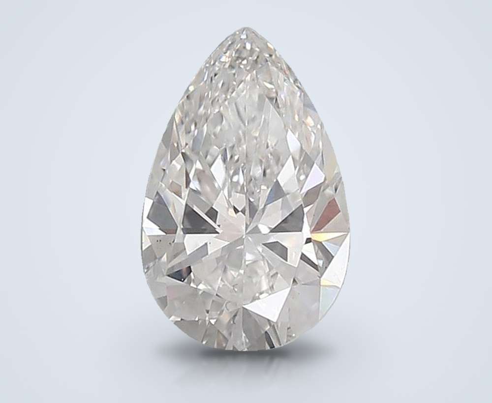 2.01 Carat Pear Lab Diamond