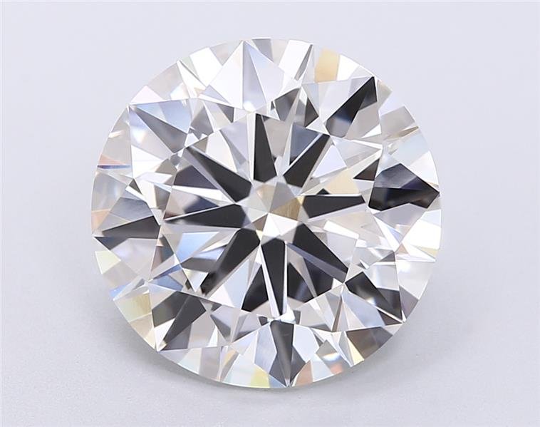 7.01ct G VVS2 Rare Carat Ideal Cut Round Lab Grown Diamond