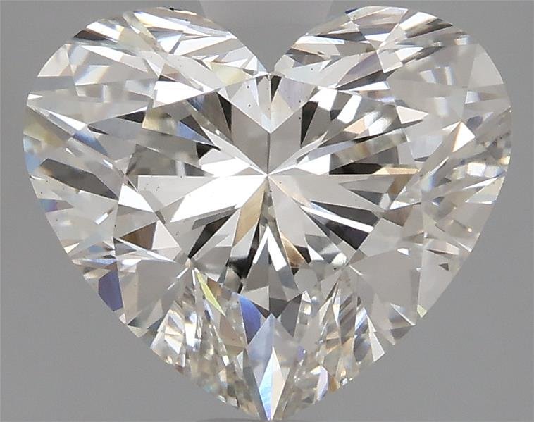 2.47ct G VS2 Rare Carat Ideal Cut Heart Lab Grown Diamond