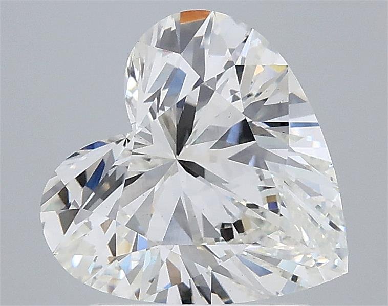 1.79ct F VS1 Rare Carat Ideal Cut Heart Lab Grown Diamond