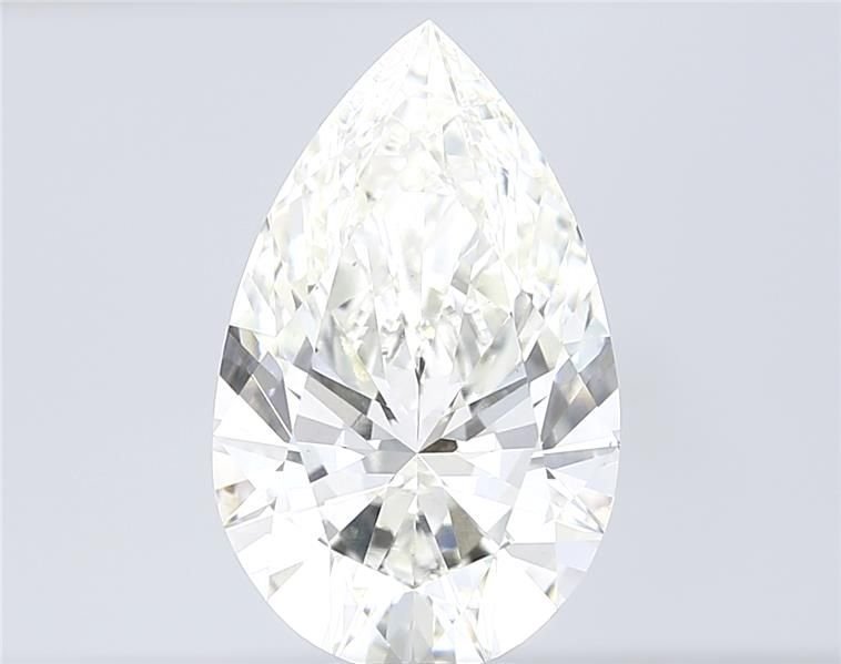 5.07ct I VS1 Rare Carat Ideal Cut Pear Lab Grown Diamond