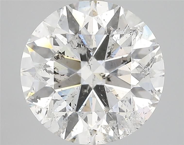 5.03ct G SI2 Ideal Cut Round Diamond