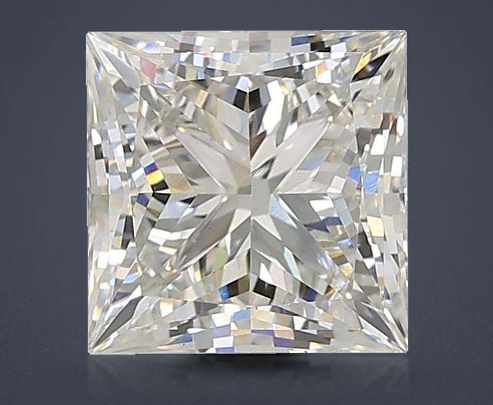 4.09 Carat Princess Lab Diamond