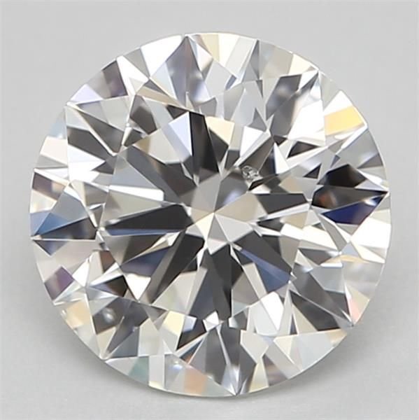 0.91ct F SI1 Rare Carat Ideal Cut Round Diamond