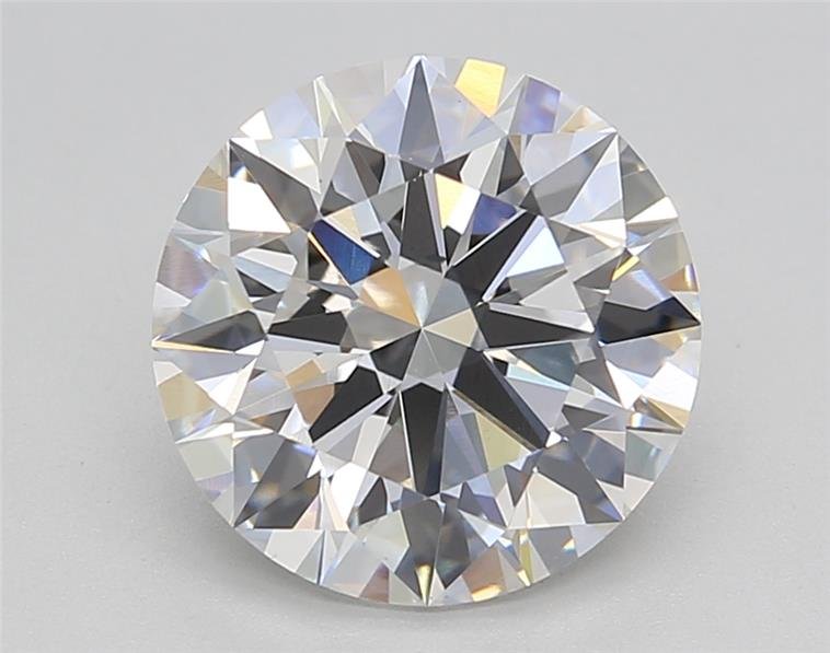 3.04ct F VS1 Rare Carat Ideal Cut Round Lab Grown Diamond