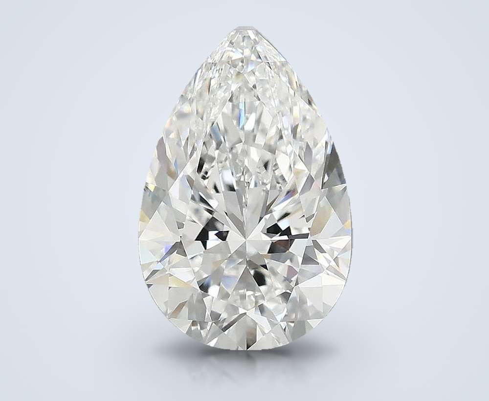 3.57 Carat Pear Lab Diamond