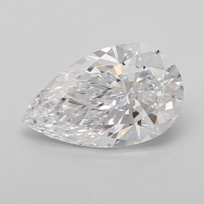1.05ct D VVS2 Rare Carat Ideal Cut Pear Lab Grown Diamond