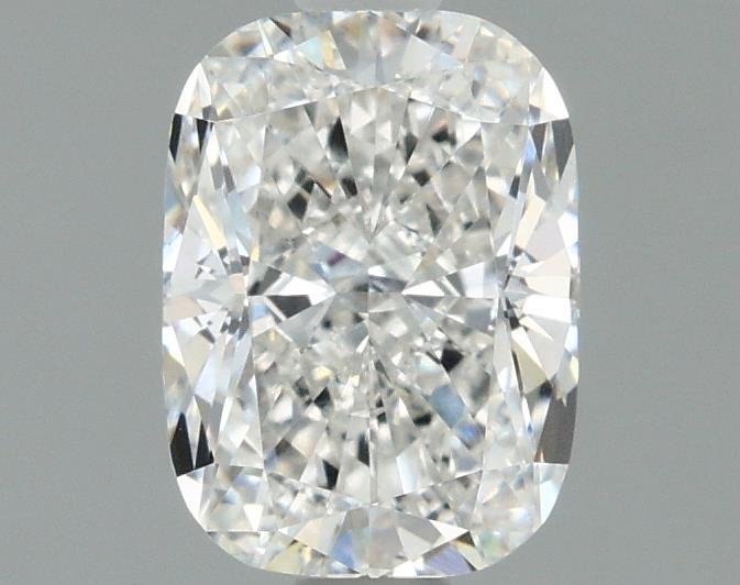 1.24ct F VS2 Rare Carat Ideal Cut Cushion Lab Grown Diamond