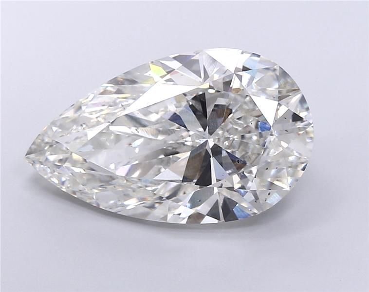 13.00ct F SI1 Rare Carat Ideal Cut Pear Lab Grown Diamond