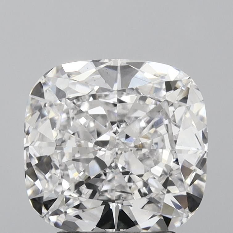 3.53ct E VS2 Rare Carat Ideal Cut Cushion Lab Grown Diamond