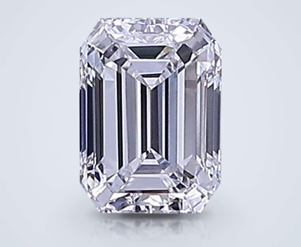0.41 Carat Emerald Lab Diamond