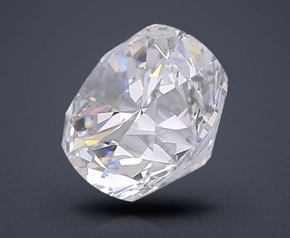 5.35 Carat Round Lab Diamond