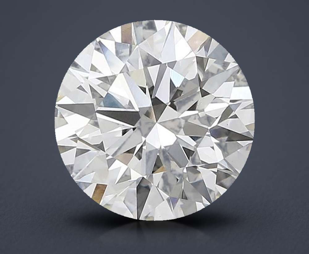4.34 Carat Round Lab Diamond