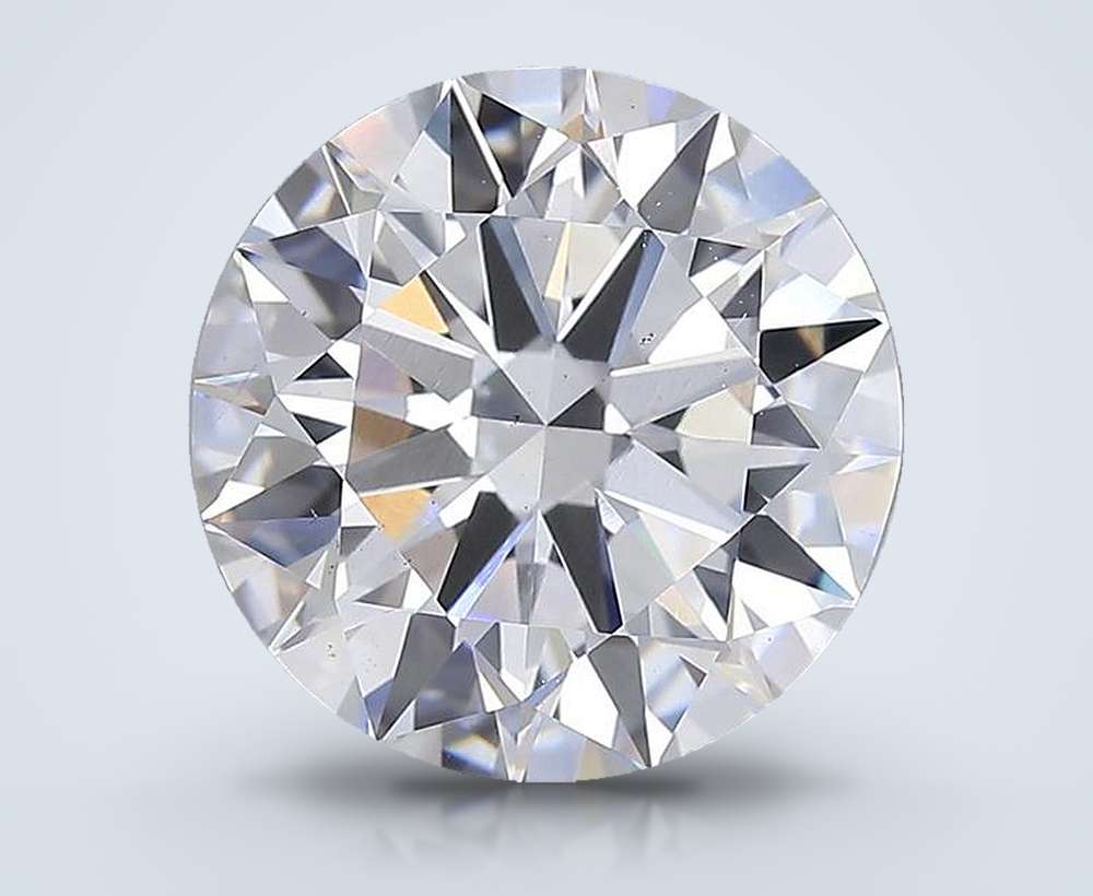 8.03 Carat Round Lab Diamond