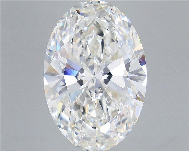 12.08ct F VVS2 Rare Carat Ideal Cut Oval Lab Grown Diamond