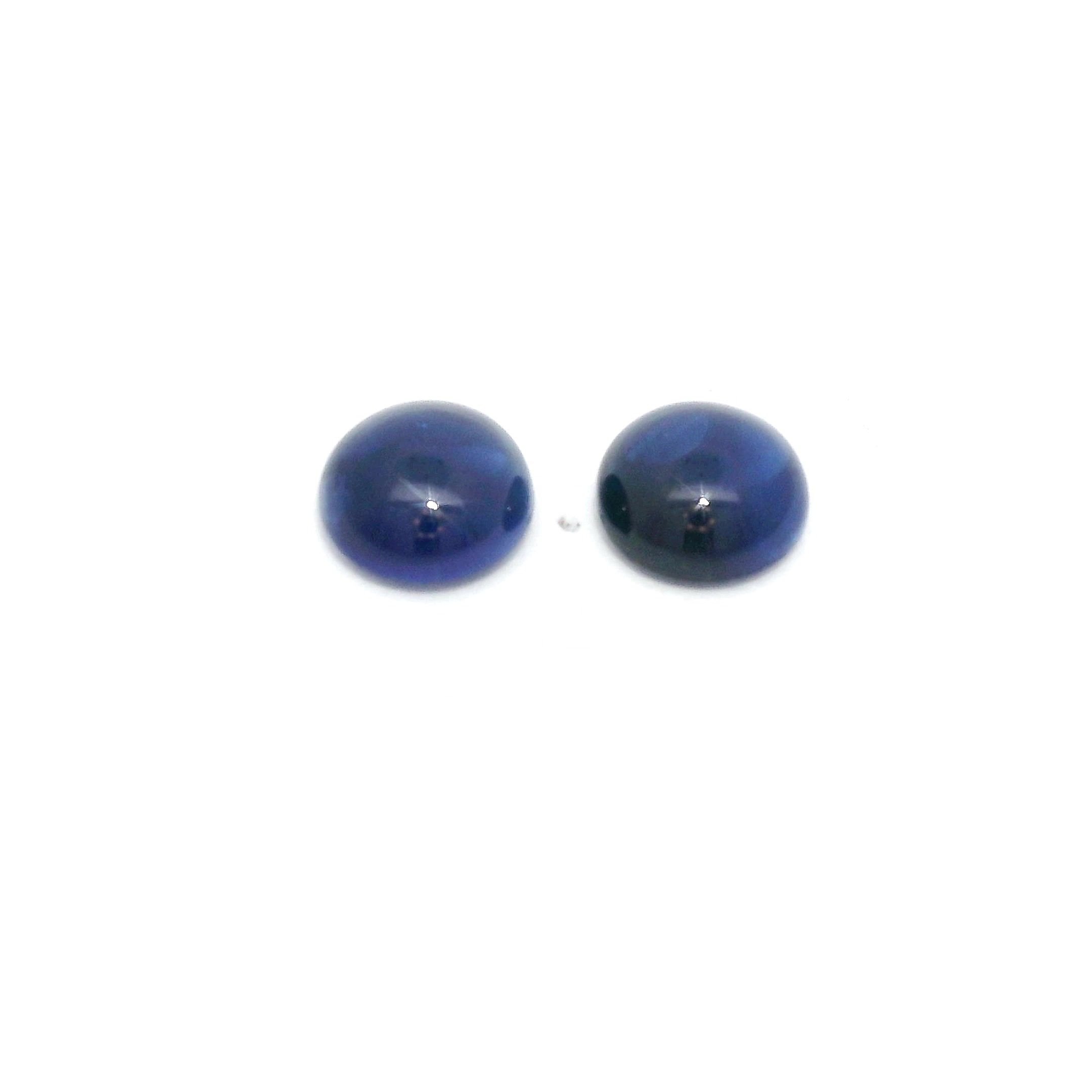 2.17 Carat Blue Round Sapphire