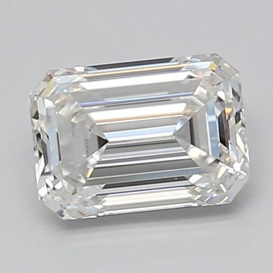 1.60ct F VVS2 Rare Carat Ideal Cut Emerald Lab Grown Diamond