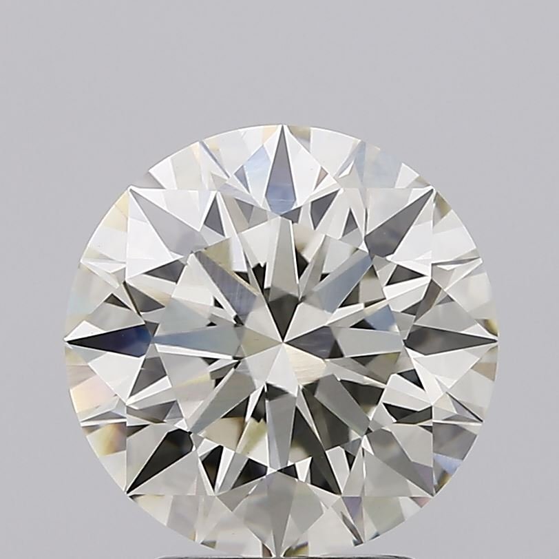 3.05ct J VS1 Rare Carat Ideal Cut Round Lab Grown Diamond