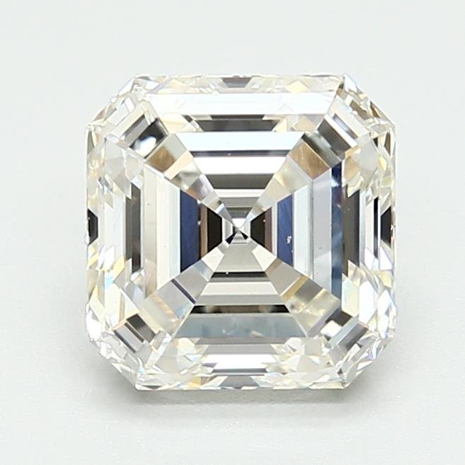 2.51ct G VVS2 Rare Carat Ideal Cut Asscher Lab Grown Diamond