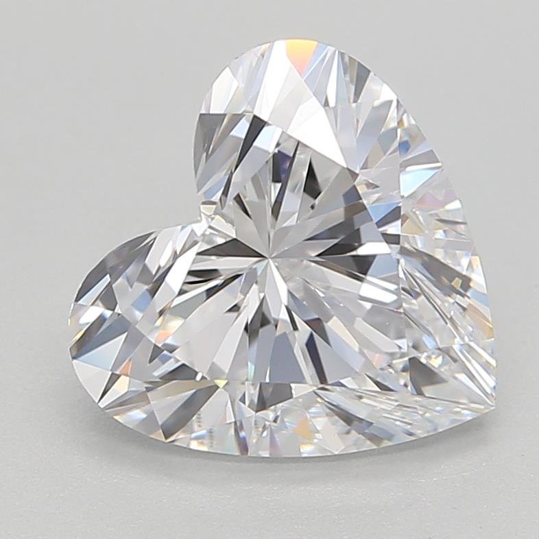 2.00ct D VVS2 Rare Carat Ideal Cut Heart Lab Grown Diamond