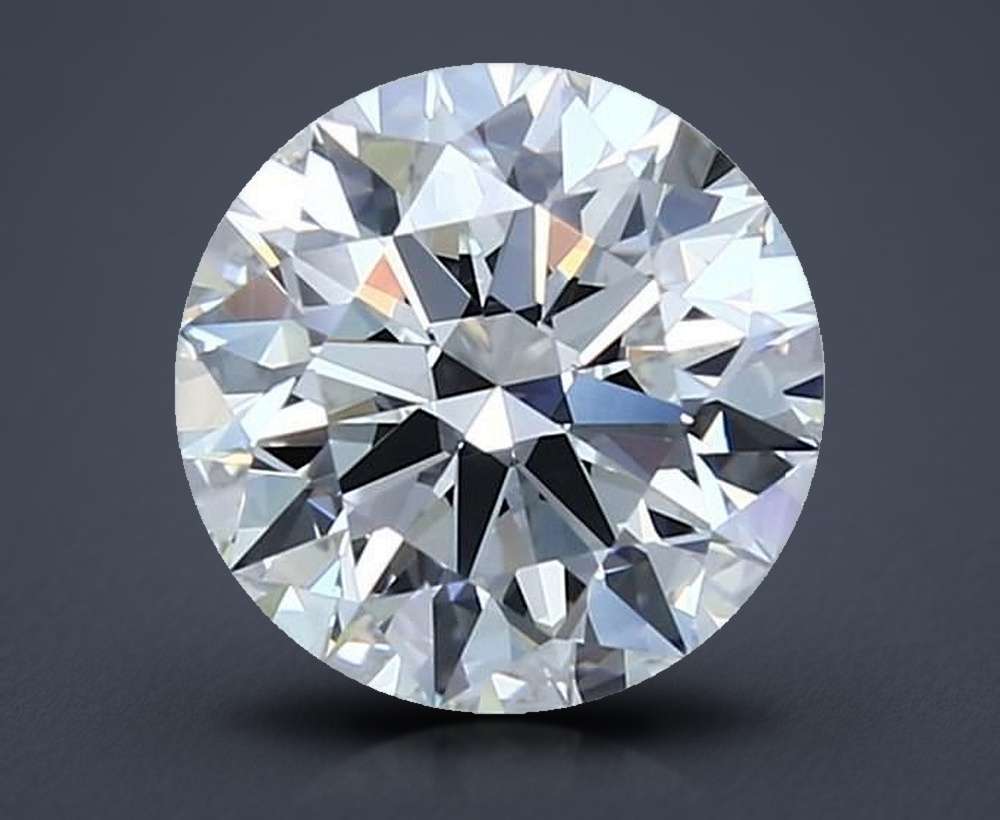 2.03 Carat Round Natural Diamond