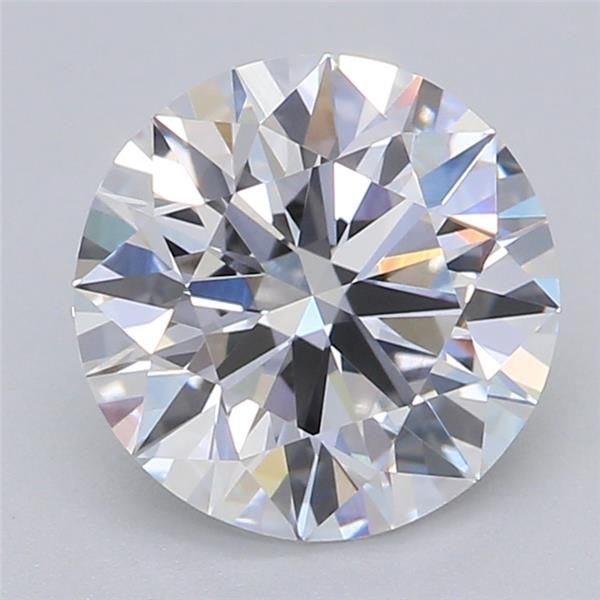 1.28ct D VVS2 Rare Carat Ideal Cut Round Lab Grown Diamond