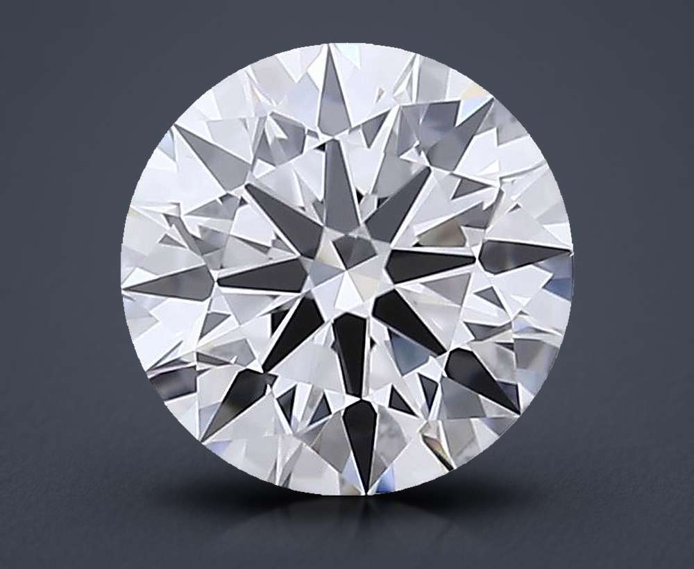 0.81 Carat Round Lab Diamond