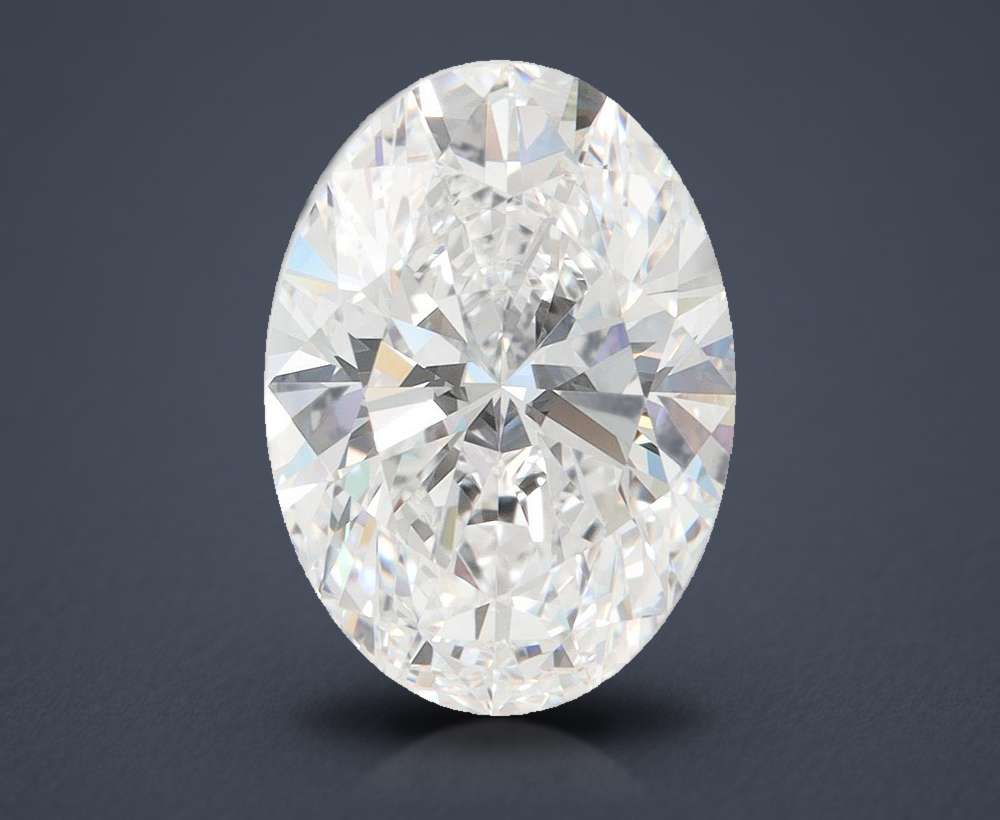 4.33 Carat Oval Lab Diamond