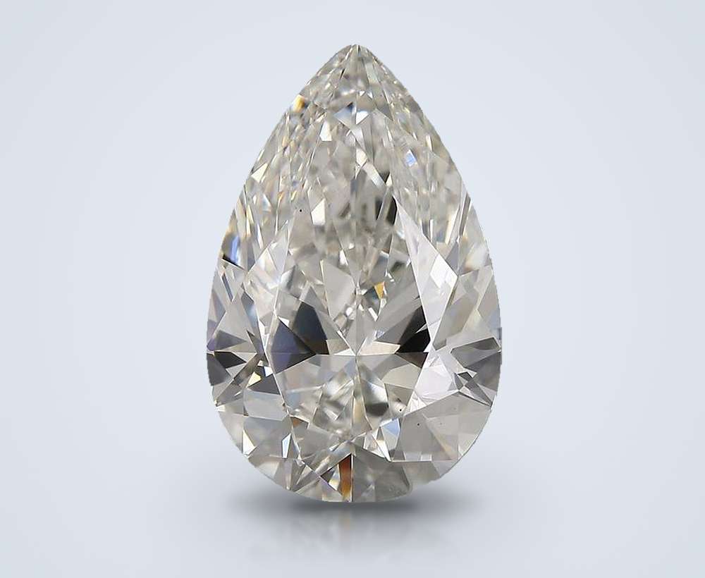 3.53 Carat Pear Lab Diamond