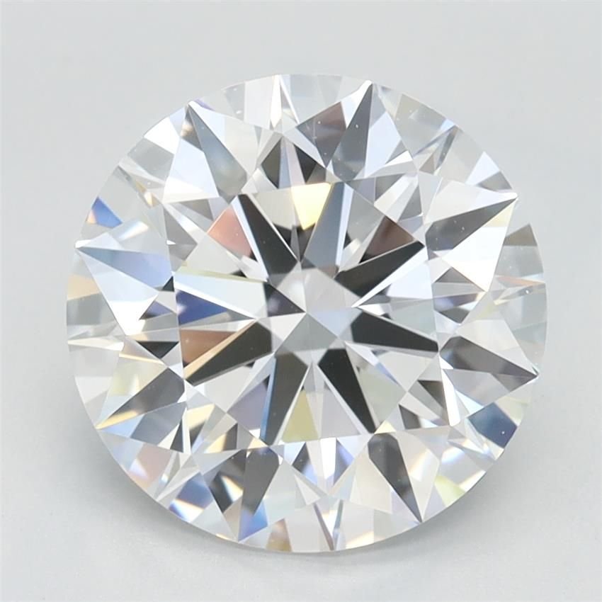 2.76ct D IF Rare Carat Ideal Cut Round Lab Grown Diamond