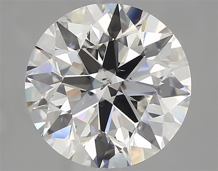 3.31ct G SI1 Rare Carat Ideal Cut Round Diamond