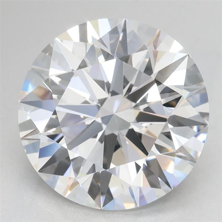 3.40ct D VVS2 Rare Carat Ideal Cut Round Lab Grown Diamond