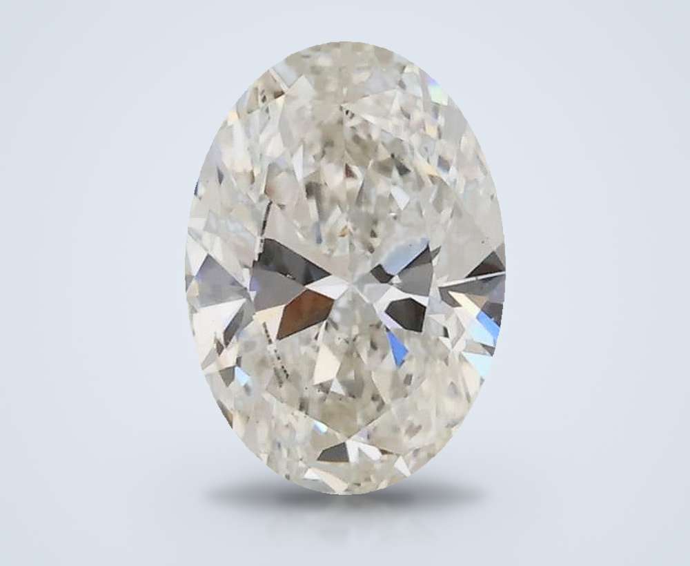 0.54 Carat Oval Lab Diamond