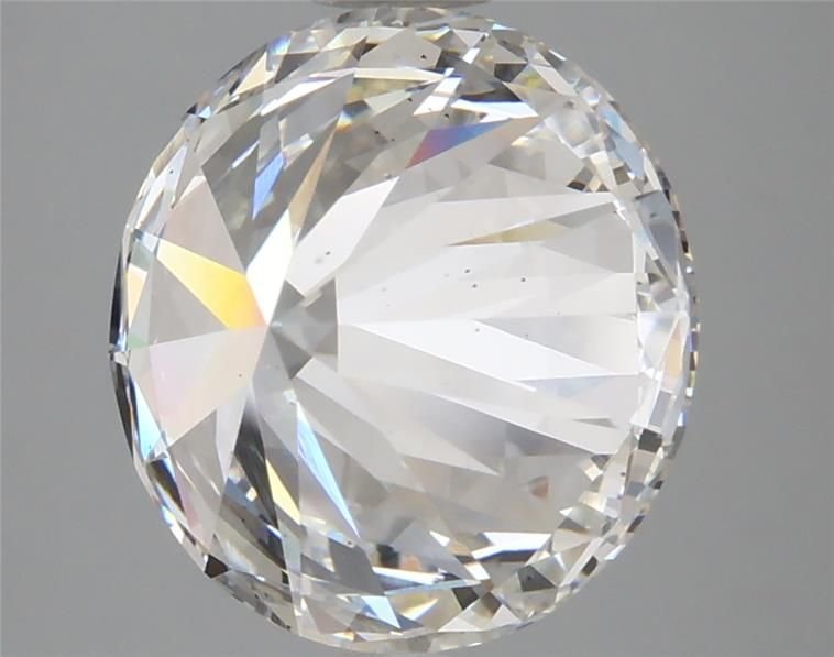 4.67ct F SI1 Rare Carat Ideal Cut Round Lab Grown Diamond