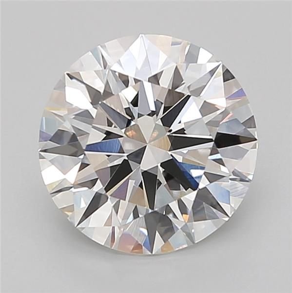 3.02ct G VVS2 Rare Carat Ideal Cut Round Lab Grown Diamond