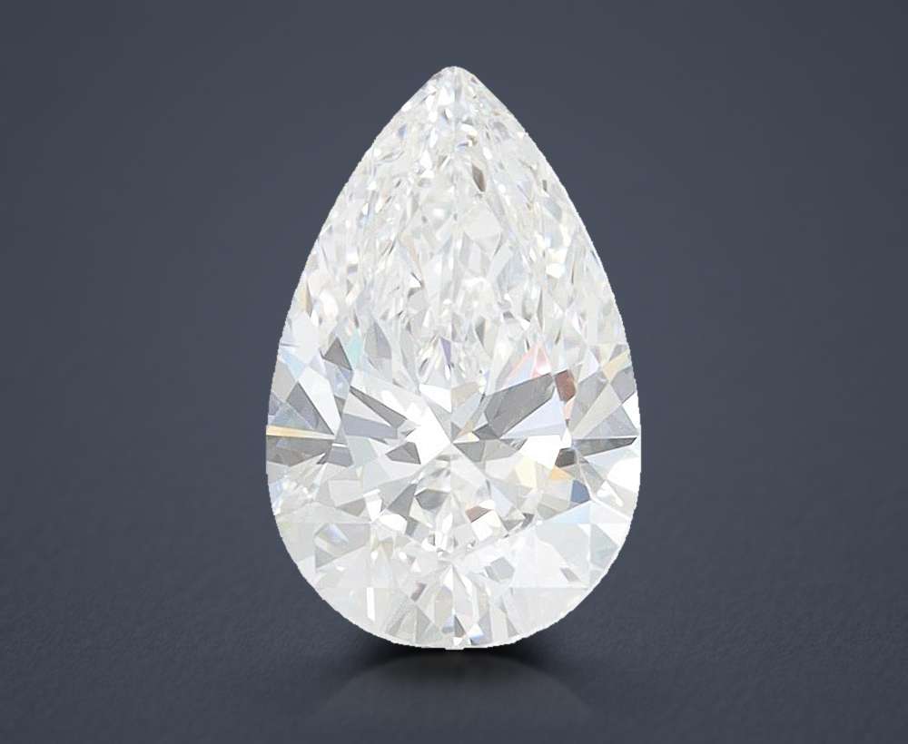 1.50 Carat Pear Lab Diamond