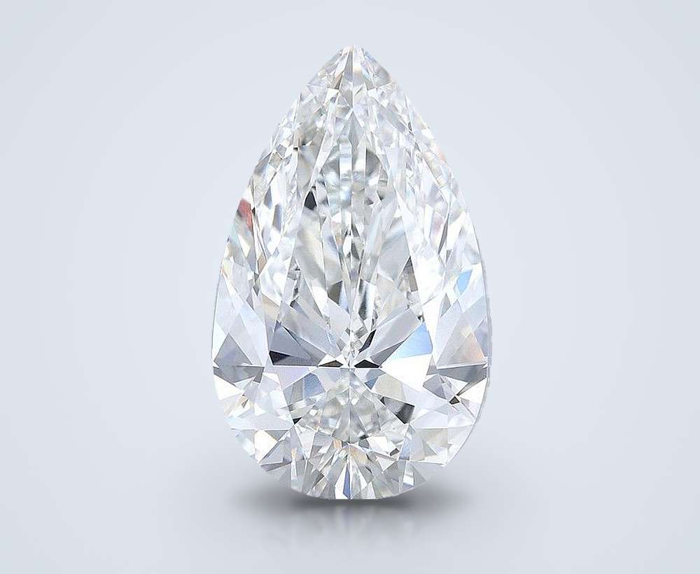 9.10 Carat Pear Lab Diamond