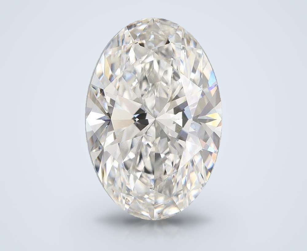 10.09 Carat Oval Lab Diamond