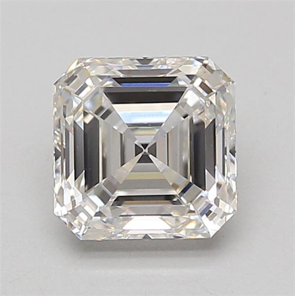 2.09ct F VS1 Rare Carat Ideal Cut Asscher Lab Grown Diamond