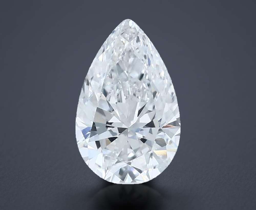 0.80 Carat Pear Lab Diamond